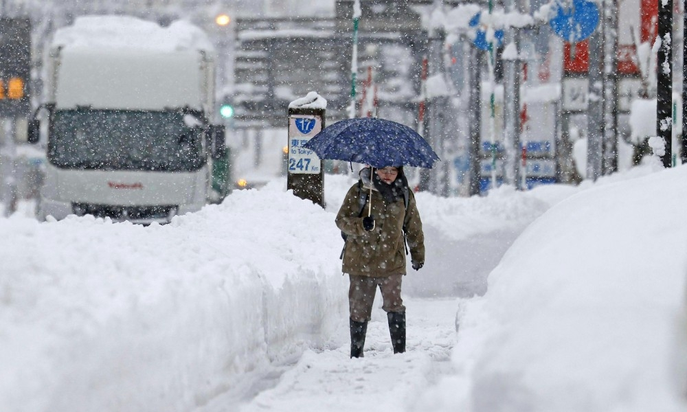Ascienden a 17 los muertos por fuertes nevadas en Japón