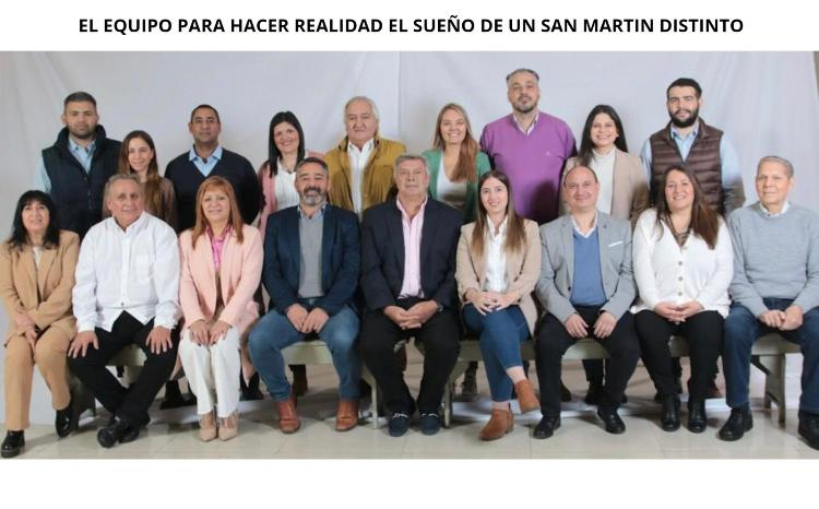 San Martín: la lista que encabeza el DR. D´Alessandro representa unidad, variedad de matices, trayectoria y juventud