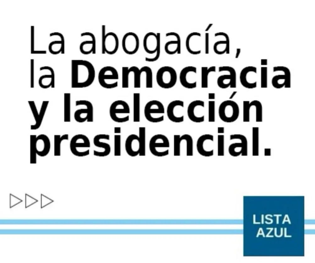 Mar del Plata: La abogacía, la Democracia y la elección presidencial