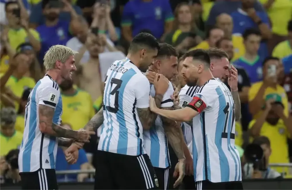 Argentina derrotó a Brasil en el estadio Maracaná por eliminatorias sudamericanas